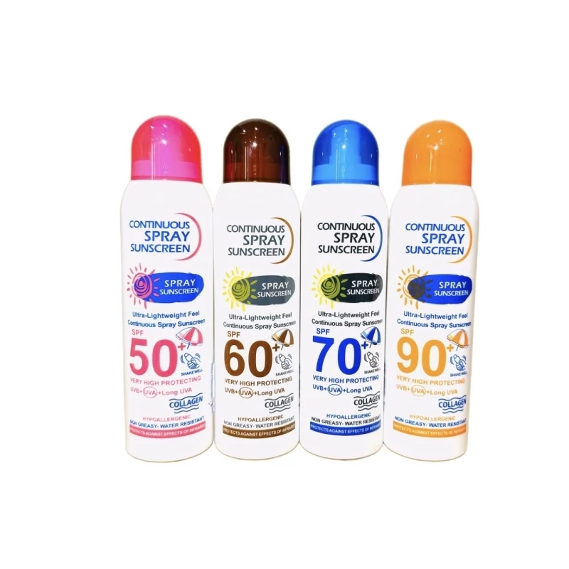 اسپری ضد آفتاب بی رنگ وکالیspf 50 wokali محافظت کننده قوی پوست ازUV