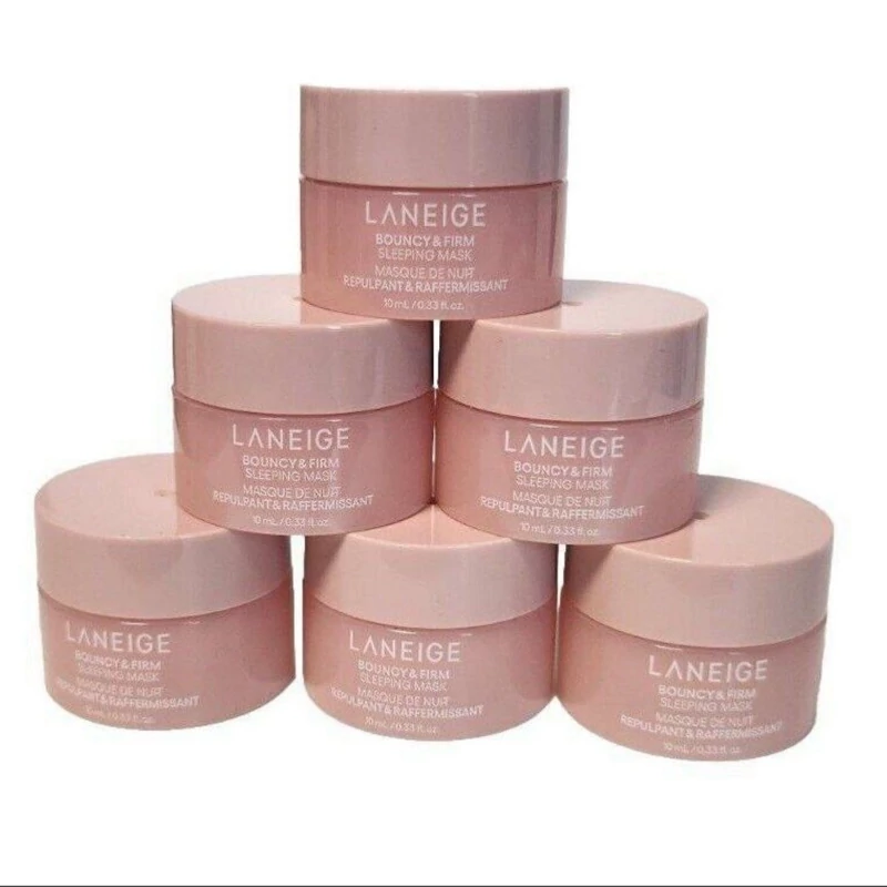 ماسک شب آبرسان و سفت کننده ضدپیری لانیژ 10 میل Laneige Bouncy And Firm