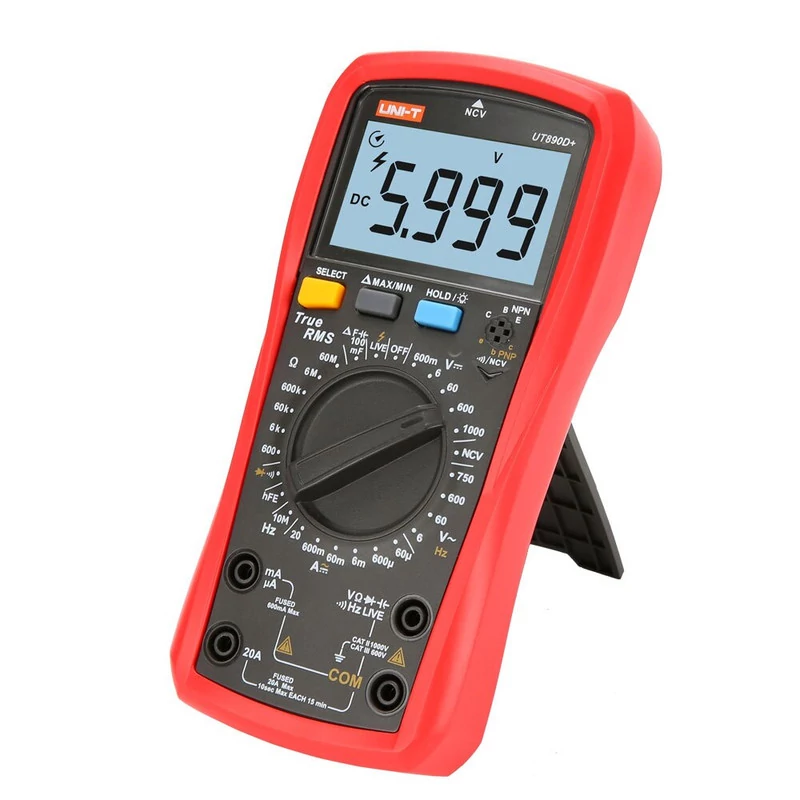 مولتی متر یونیتی دیجیتال مدل UNI-T UT890C با برند اصلی