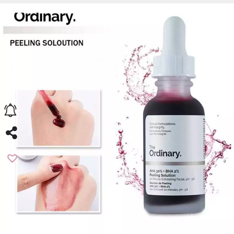 سرم لایه بردار دی اوردینری مدل AHA 30% + BHA 2% Peeling
