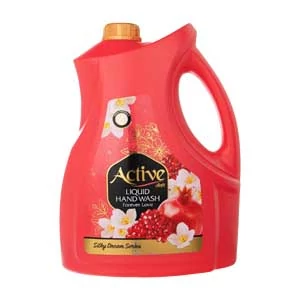 مایع دستشویی اکتیو Active مدل Forever Love حاوی عصاره انار وزن 3750 گرم