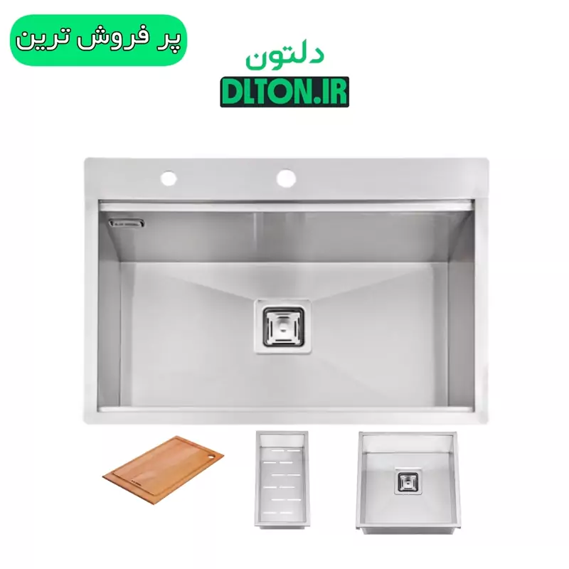 سینک توکار باکسی ایلیااستیل کد 6014