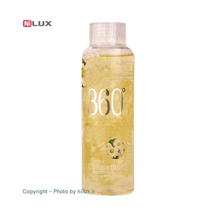 تونر پاک کننده آرایش 360 مدل Chamomile حجم 300 میلی لیتر