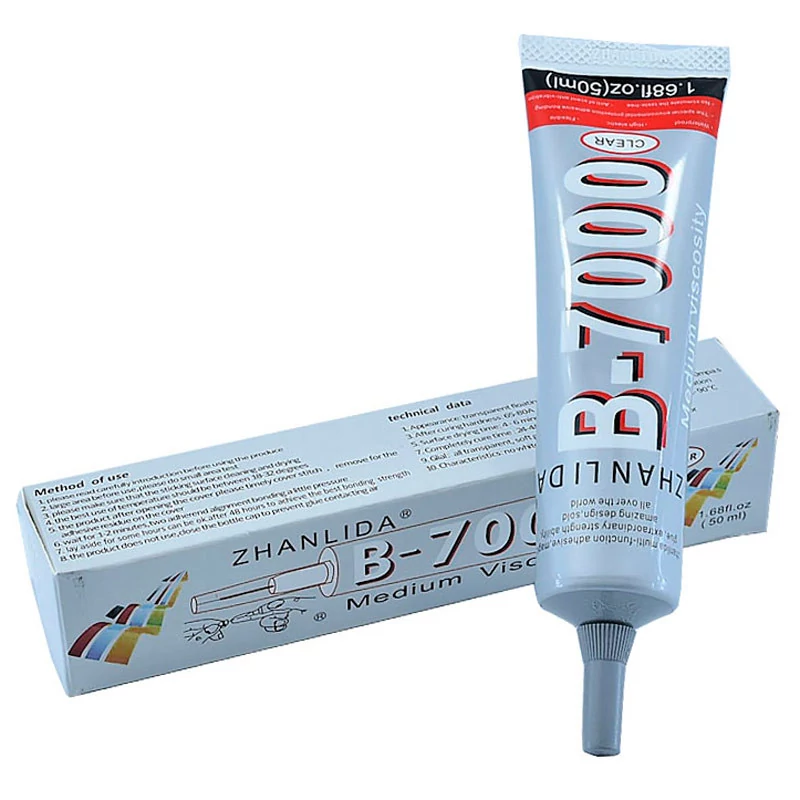 چسب تعمیرات موبایل 110 میلی لیتر ژانلیدا Zhanlida B-7000