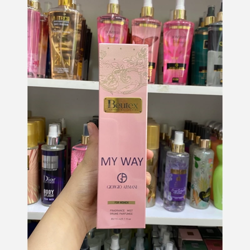 بادی اسپلش بانوان بیوتکس رایحه   مای وی my way حجم 270 میلی لیتر