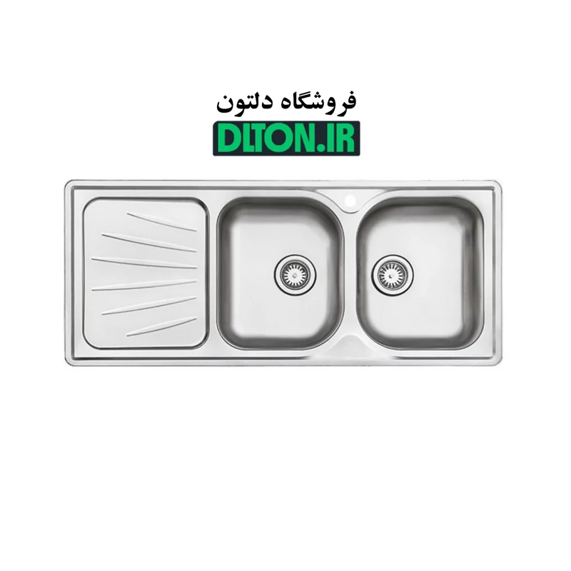 سینک استیل البرز مدل 214 توکار