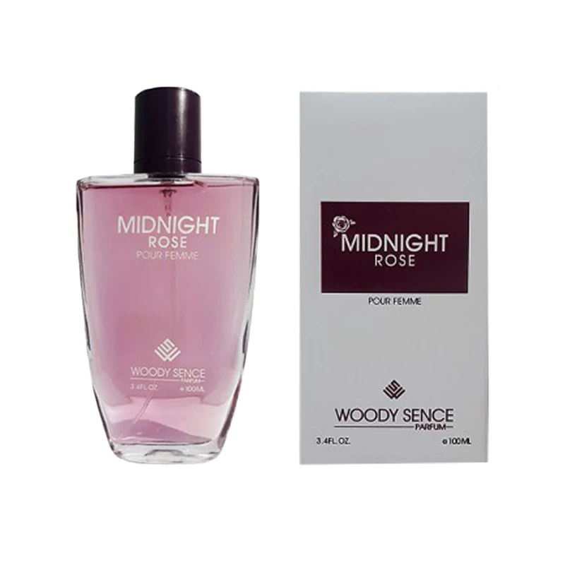 ادکلن زنانه وودی سنس رایحه میدنایت رز Midnight Rose حجم 100 میلی لیتر