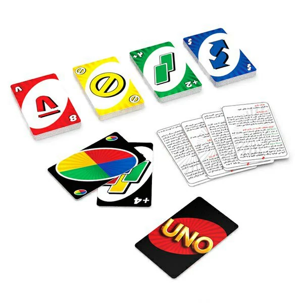بازی فکری uno بازی فکری اونو 60 کارتی