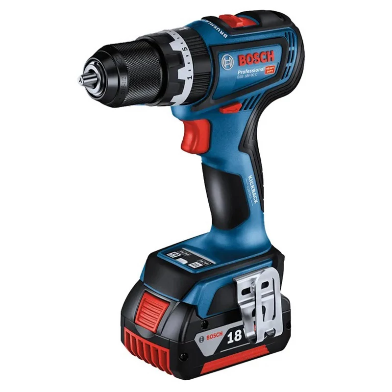 دریل چکشی شارژی بوش مدل GSB 18V-90 C Professional