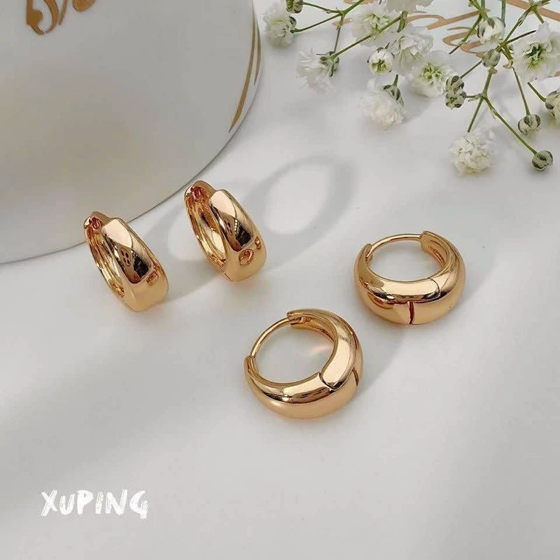 گوشواره حلقه ای آیینه ای ژوپینگ کد 1847