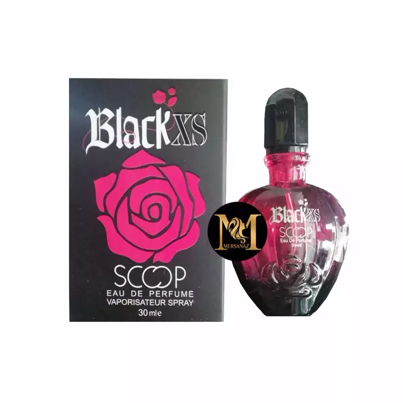عطر جیبی زنانه اسکوپ مدل blackxs حجم 30 میلی لیتر