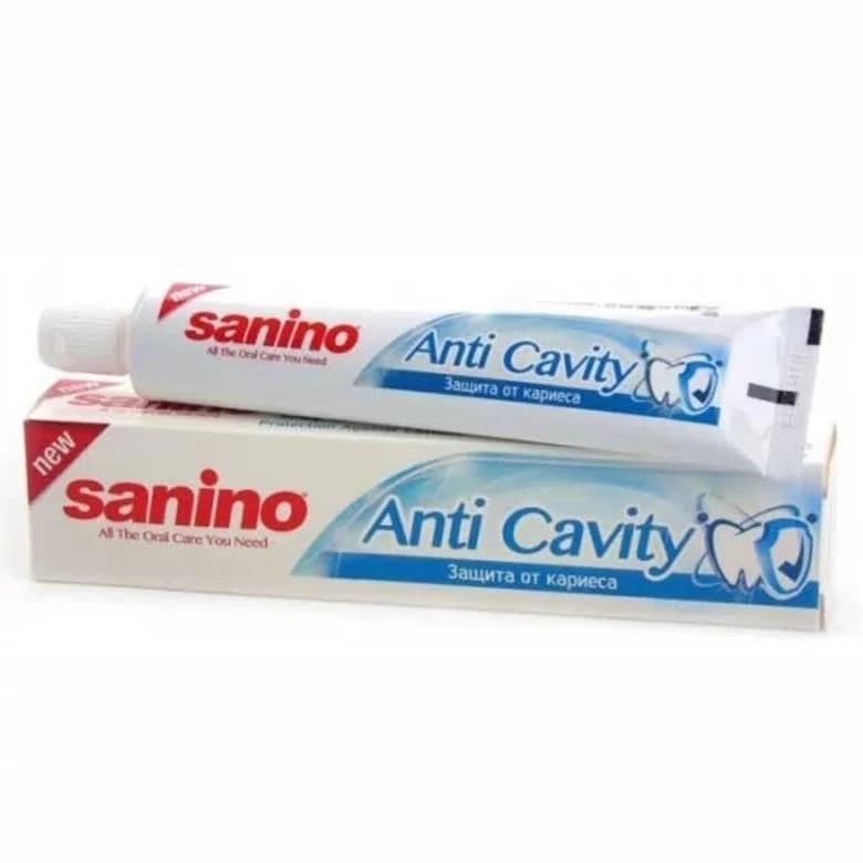 خمیر دندان سانینو مدل Anti Cavity Protection حجم 50 میل