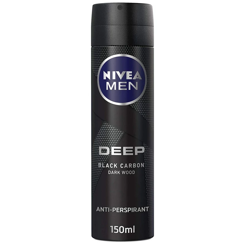 نیوآ اسپری ضد تعریق مردانه 48 DEEP BLACK CARBON DARK WOOD