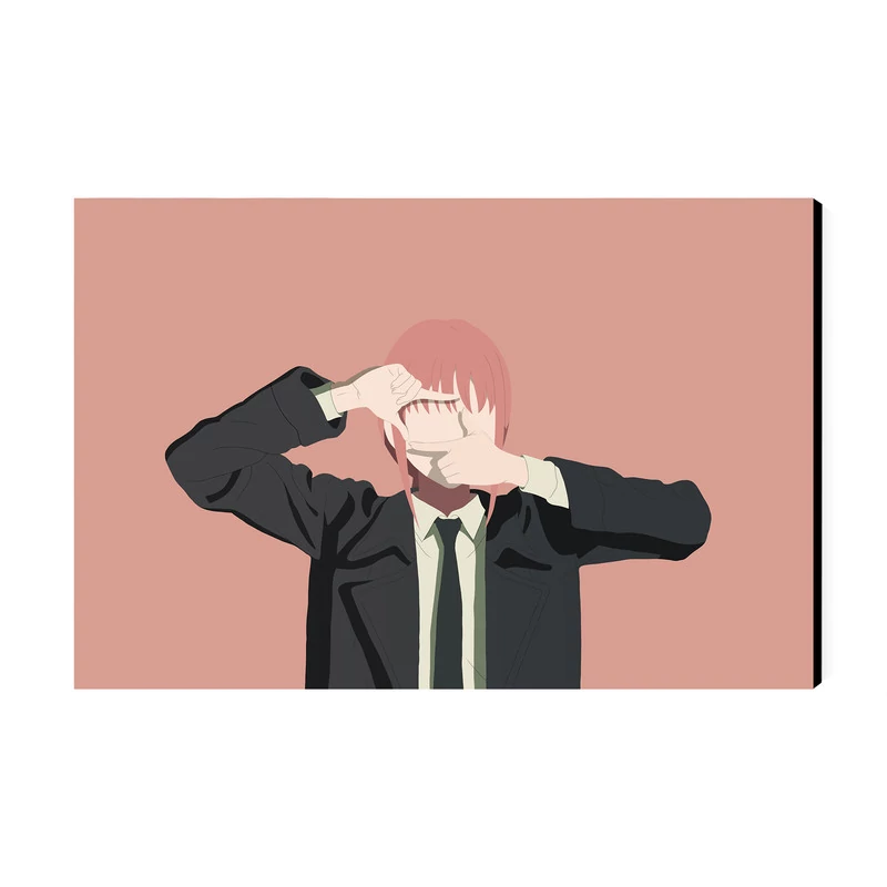 تابلو شاسی عرش مدل انیمه مرد اره ای Chainsaw Man کد As2535