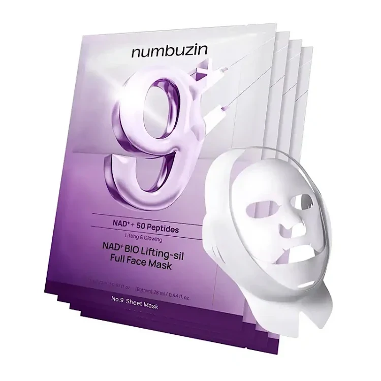 ماسک ورقهای Numbuzin No.9 NAD+ BIO Lifting-sil