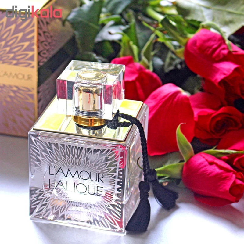 ادو پرفیوم زنانه لالیک مدل LAmour Pink حجم 100 میلی لیتر