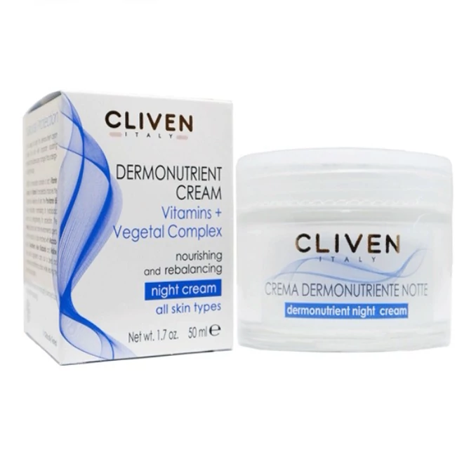 کرم شب مغذی و بازسازیکننده کلیون Cliven Night Cream