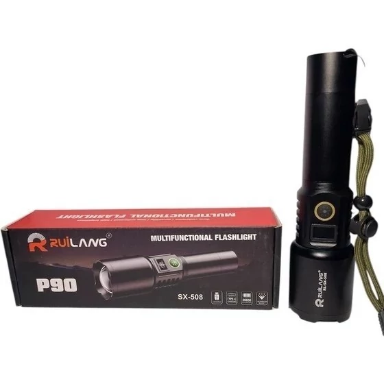 چراغ قوه پلیسی زوم دار RUiLANG P90 SX-508