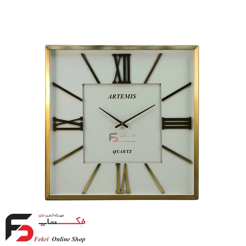 ساعت آرتمیس مدل 2026 سیلور (نقره ای)صفحه مشکی