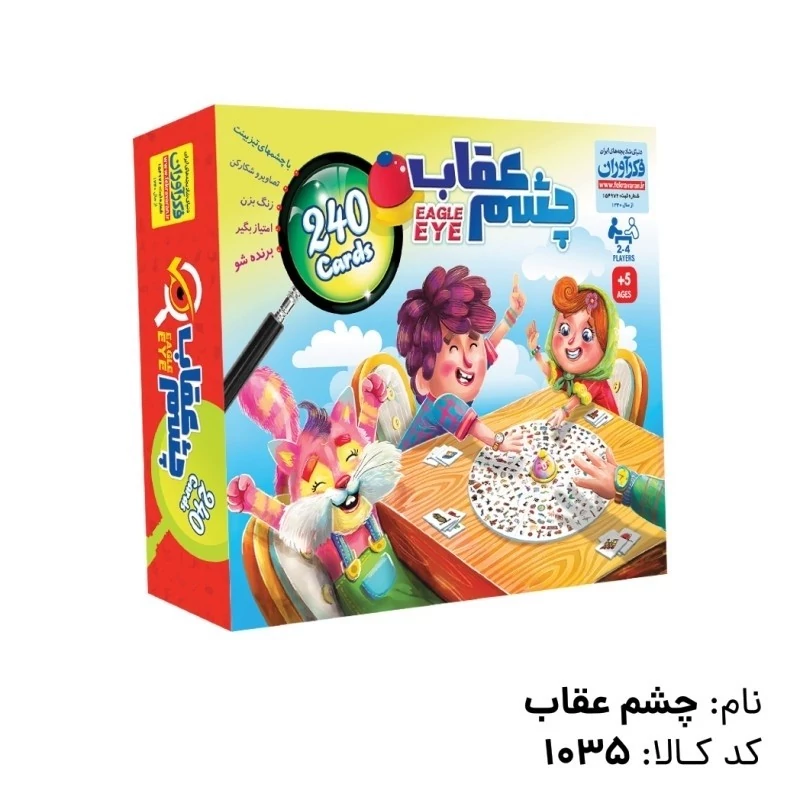 بازی فکری چشم عقاب برند فکرآوران