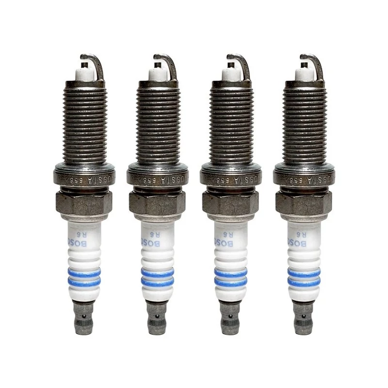 شمع خودرو بوش BOSCH مدل تک پلاتین پایه بلند کد FR8SC +42