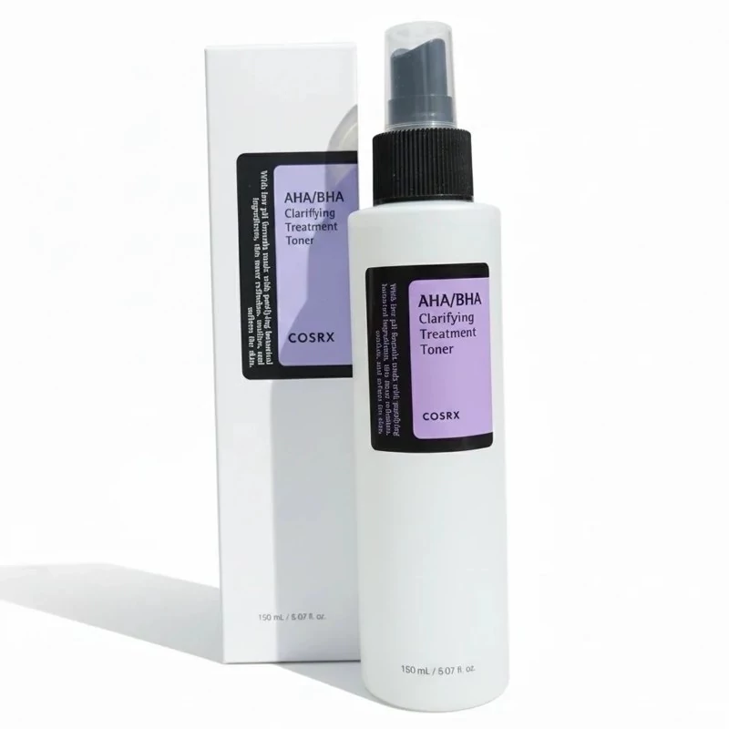 تونر لایه برداری ملایم روزانه AHA/BHA کوزارکس اصلی، پاکسازی منافذ و کنترل چربی، کوچکتر نشان دادن منافذ باز پوست