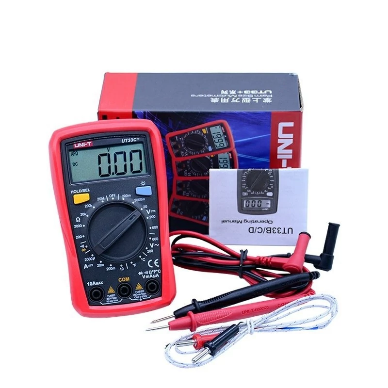 مولتی متر دیجیتال دما دار یونیتی +UNI-T UT33C