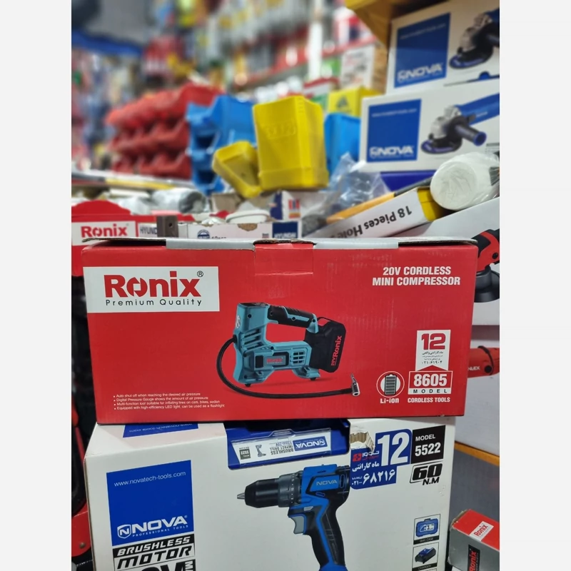 کمپرسور باد شارژی رونیکس