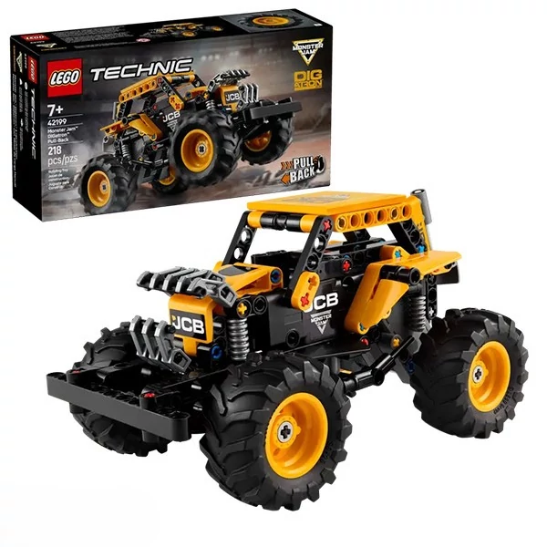 ساختنی لگو سری تکنیک مدل Monster Jam DIGatron Pull-Back کد 42199