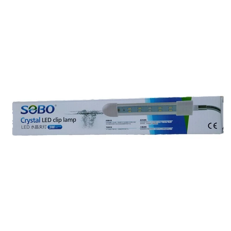 ال ای دیLEDپایه دار اکواریوم(نور سفید صورتی)سوبو مدل CL-3W