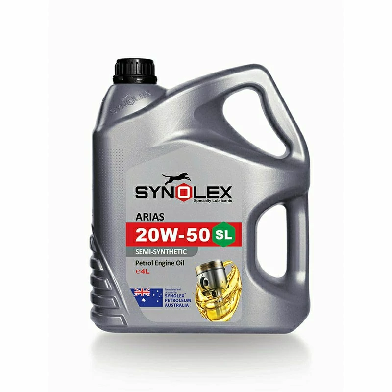 روغن موتور سینولکس 20W-50 SL حجم 3.5 لیتر (کارتن 6 عددی)