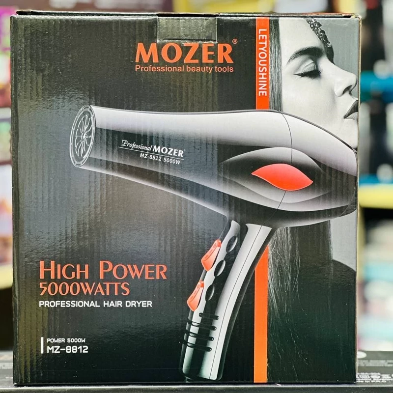 سشوار حرفه ای 5000 وات موزر مدل MZ-8812