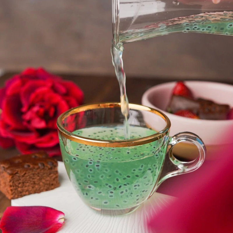فنجان دور طلا چری بلینمکس 