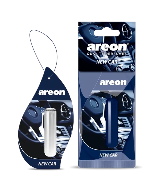 خوشبو کننده آویزی اتوموبیل Areon سری Fresh Wave مدل New Car رایحه ماشین نو وزن 20 گرم