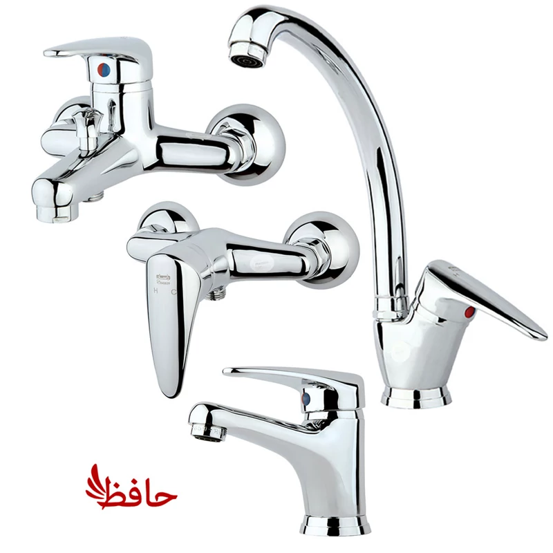 شیر روشویی راسان مدل درنا کروم
