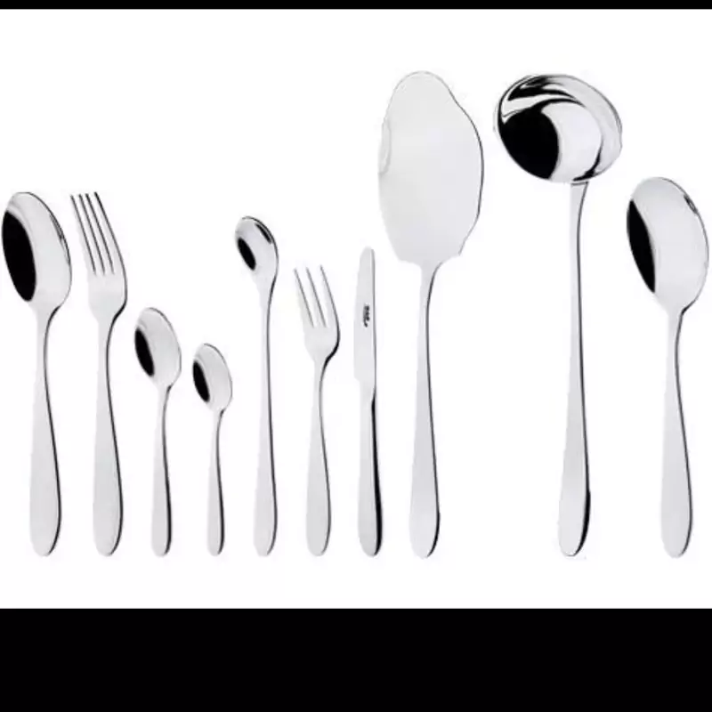 قاشق و چنگال 98 پارچه ورونا براق جعبه کادویی ناب استیل