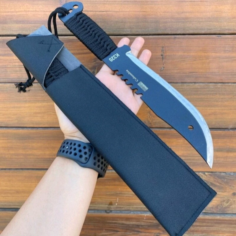 چاقو باغبانی بوشکرافت k320 طلایی با غلاف
