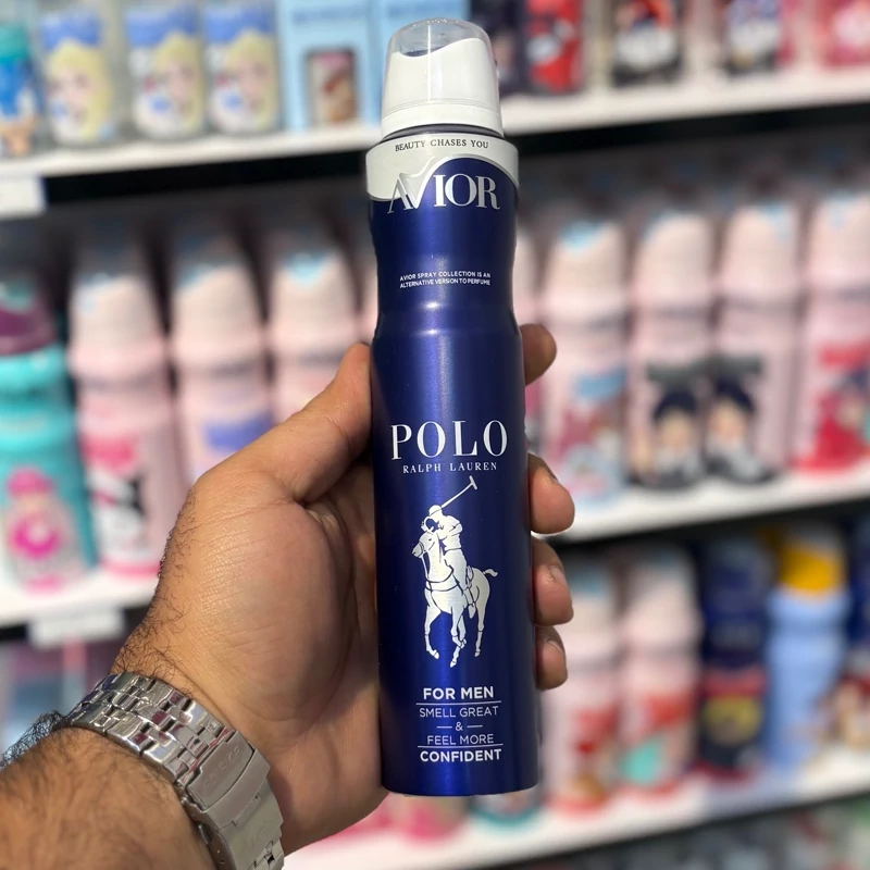 اسپری بدن مردانه اویور مدل Polo Ralph-Lauren حجم 200میل