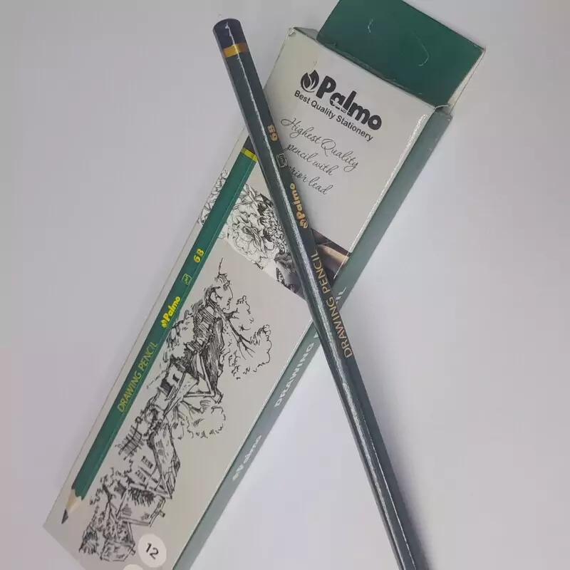 مداد مشکی و طراحی پالمو مدل 6b