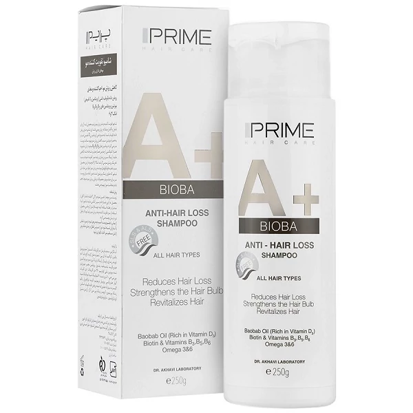 شامپو تقویت کننده و ضد ریزش مو پرایم (Prime)