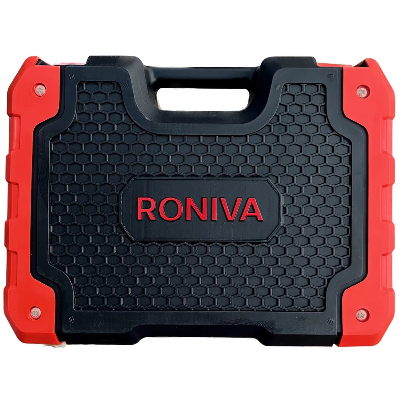  دریل شارژی چکشی 21 ولت براشلس دو باتری رونیوا مدل RV-6820 با یکسال گارانتی ارسال رایگان سه نظام فلزی 