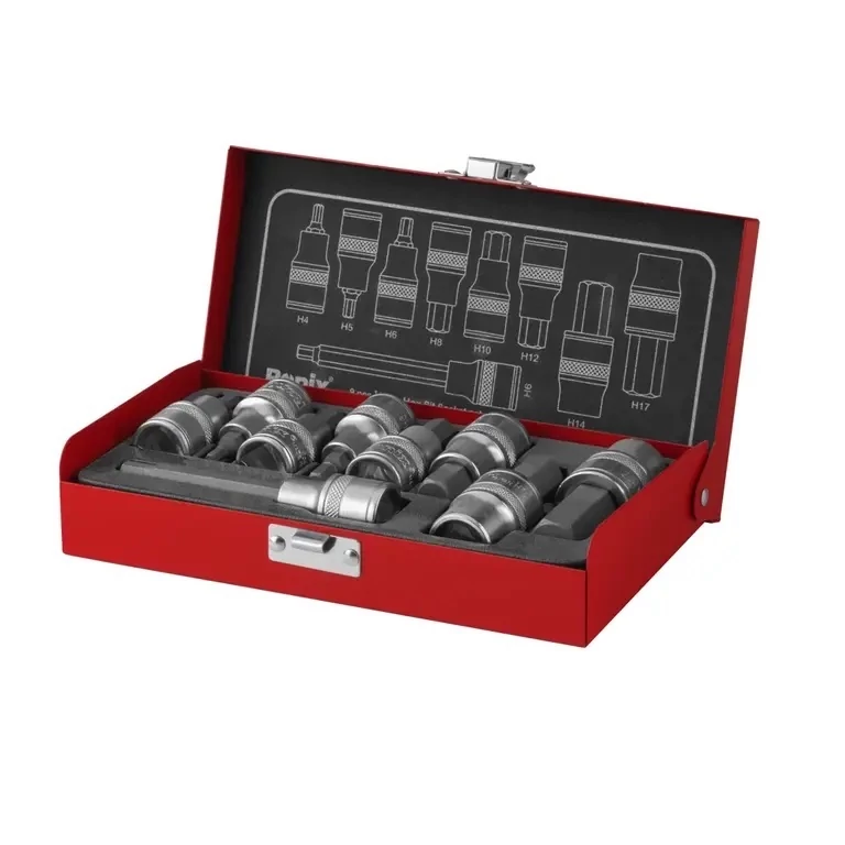 جعبه بکس 1/2 اینچ شش گوش 9 پارچه رونیکس مدل RH-2692