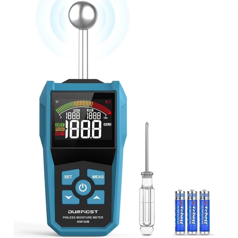 رطوبت سنج چوب و بتن برند DURFicst مدل WM700B