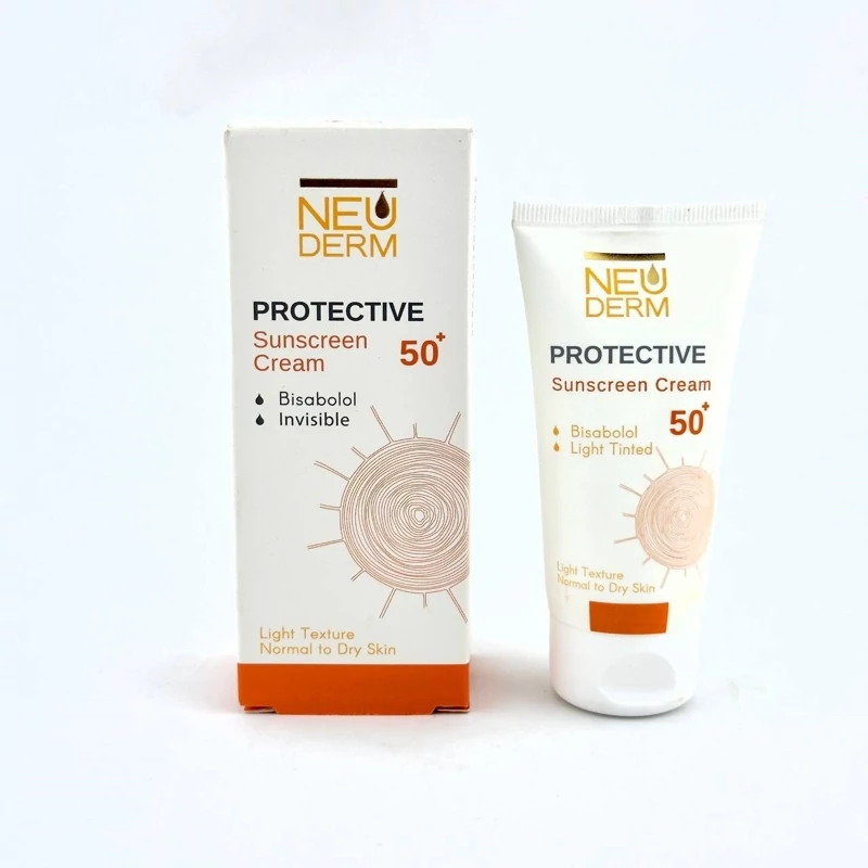 ضد آفتاب بی رنگ هایلی پروتکتیو نئودرم مناسب پوست نرمال تا خشک SPF 50 حجم 50ml
