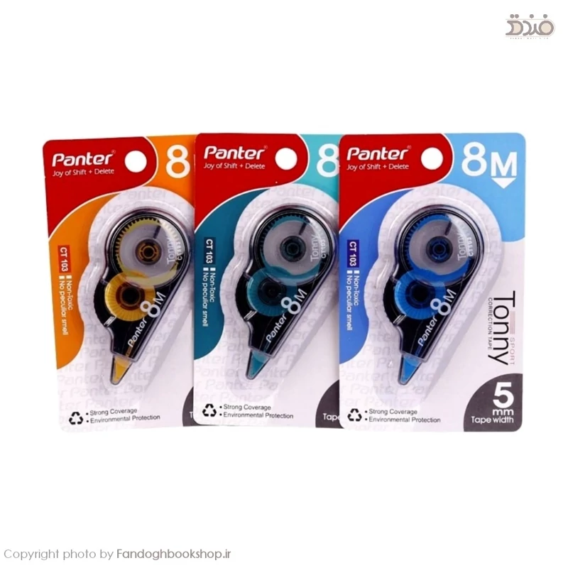 لاک غلط گیر نواری 8 متری پنتر کد ct101 (تنوع رنگ)