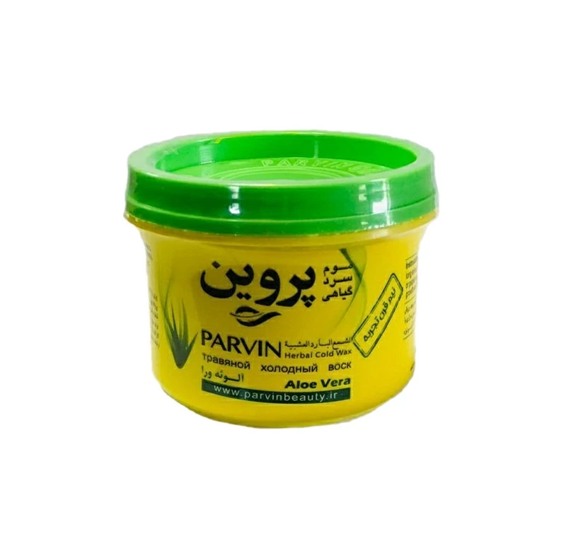 موم گیاهی سرد پروین مدل آلوئه ورا وزن 700گرم