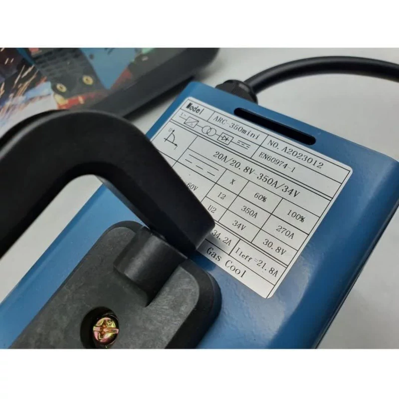 دستگاه جوش 350 آمپر باس مدل کیف دار کد ARC350-MINI مجموعه 5 عددی