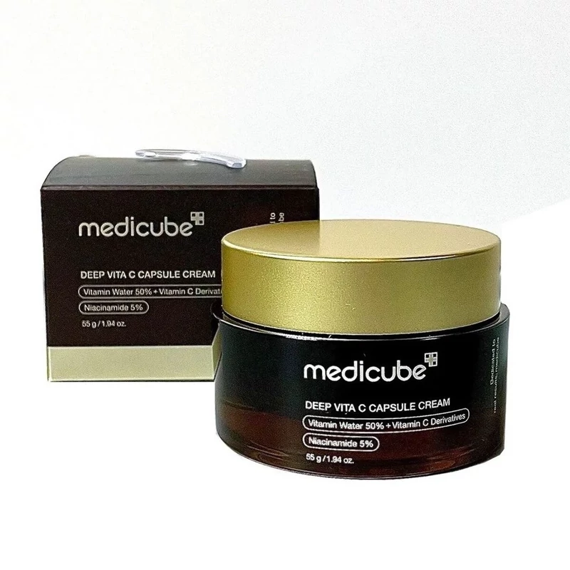 کرم کپسولی ویتامین C مدیکیوب Medicube Deep Vita C Capsule Cream روشن کننده، ضدچروک و احیاکننده پوست