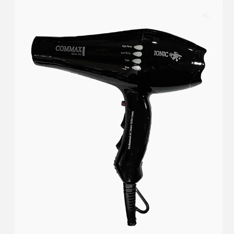 سشوار فوق حرفهای 2600 وات COMAX | قدرت بالا، کنترل دقیق و عملکرد سالنی مدل CR 7033