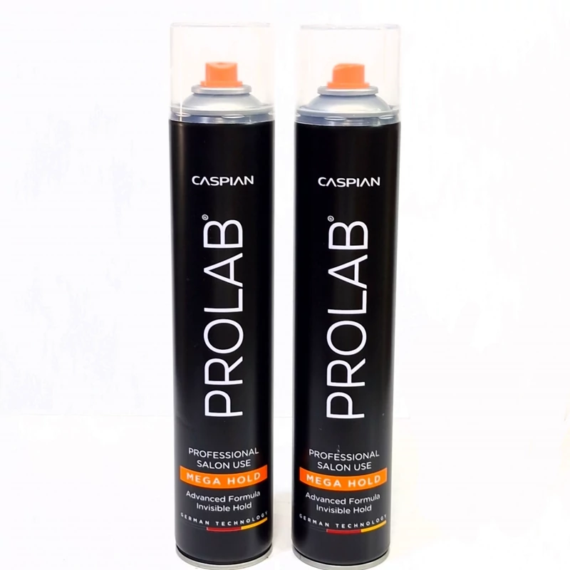 اسپری حالت دهنده مو کاسپین مدل PROLAB(MEGA HOLD) حجم 500میل